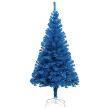 vidaXL kék PVC műkarácsonyfa állvánnyal 180 cm (321004) műfenyő