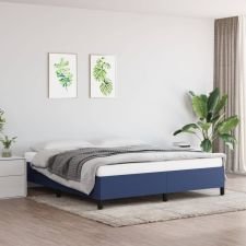 vidaXL kék szövet ágykeret 180x200 cm ágy és ágykellék