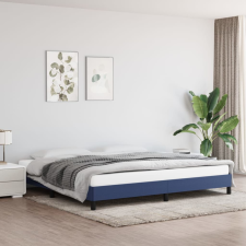 vidaXL kék szövet ágykeret 200x200 cm ágy és ágykellék