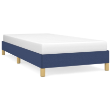 vidaXL kék szövet ágykeret 80 x 200 cm (346776) ágy és ágykellék