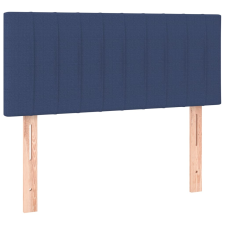 vidaXL kék szövet fejtámla 100x5x78/88 cm (346234) ágy és ágykellék