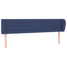 vidaXL kék szövet fejtámla 163x23x78/88 cm (3117296) ágy és ágykellék