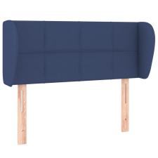 vidaXL kék szövet fejtámla 93x23x78/88 cm (3117132) ágy és ágykellék