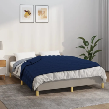 vidaXL kék szövet súlyozott takaró 138 x 200 cm 10 kg lakástextília