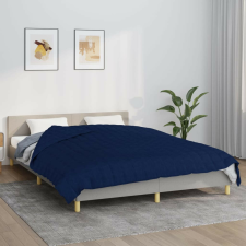 vidaXL kék szövet súlyozott takaró 200 x 225 cm 13 kg lakástextília