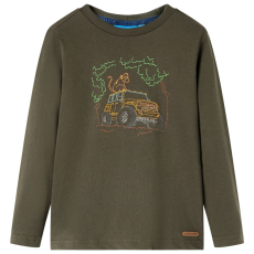 vidaXL Keki hosszú ujjú gyerekpóló 92