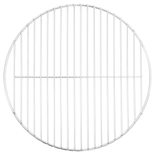 vidaXL Kerek 304 rozsdamentes acél bbq grillrács ø40 cm kerti sütés és főzés