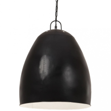 vidaXL Kerek fekete ipari függőlámpa 25 W 42 cm E27 világítás