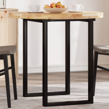 vidaXL kerek tömör akácfa asztallap Ø80 x 4 cm bútor