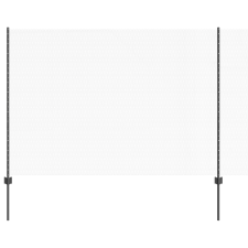 vidaXL Kerítésoszlopok 10 db U-Csatorna Szürke 160 cm Acél (3336837) építőanyag