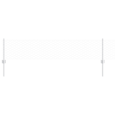 vidaXL Kerítésoszlopok 11 db U-csatorna 40 cm galvanizált acélból (3337021) építőanyag