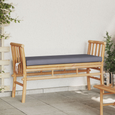 vidaXL Kerti pad párnával, 110 cm Bambusz kerti bútor