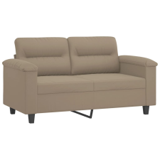 vidaXL kétszemélyes tópszínű mikroszálas szövetkanapé 120 cm (359555) bútor