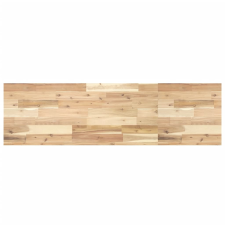 vidaXL kezeletlen tömör akácfa fürdőszobapult 140x40x4 cm fürdőszoba bútor