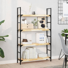 vidaXL kezeletlen tömör akácfa lebegő polc 80 x 20 x 4 cm bútor
