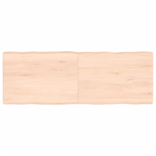 vidaXL kezeletlen tömör fa asztallap 140x50x(2-6) cm bútor