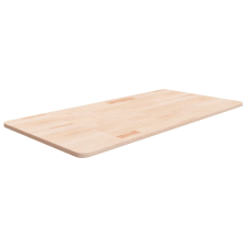 vidaXL kezeletlen tömör fa fürdőszobai pult 100x50x1,5cm építőanyag