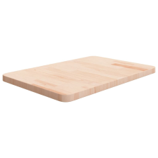 vidaXL kezeletlen tömör fa fürdőszobai pult 60x40x2,5 cm építőanyag