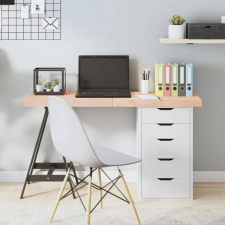 vidaXL Kezeletlen tömör tölgyfa asztallap 120x60x6 cm bútor