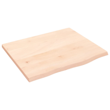 vidaXL kezeletlen tömör tölgyfa asztallap 60x50x2 cm (3156284) bútor