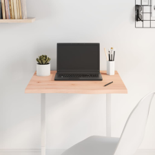 vidaXL Kezeletlen tömör tölgyfa asztallap 60x60x2 cm bútor