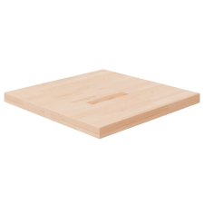 vidaXL kezeletlen tömör tölgyfa asztallap 60x60x4 cm bútor