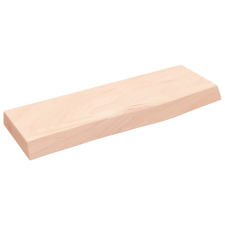 vidaXL kezeletlen tömör tölgyfa fali polc 60x20x4 cm bútor