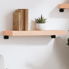 vidaXL kezeletlen tömör tölgyfa fali polc 60x20x6 cm bútor