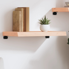 vidaXL kezeletlen tömör tölgyfa fali polc 60x40x(2-6) cm bútor