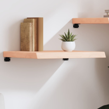 vidaXL kezeletlen tömör tölgyfa fali polc 60x50x(2-6) cm bútor