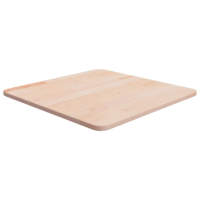 vidaXL kezeletlen tömör tölgyfa négyzet asztallap 50x50x1,5 cm bútor