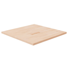 vidaXL kezeletlen tömör tölgyfa négyzet asztallap 70x70x2,5 cm bútor