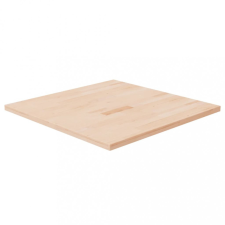 vidaXL Kezeletlen tömör tölgyfa négyzet asztallap 70x70x2,5 cm bútor