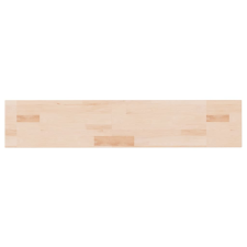 vidaXL kezeletlen tömör tölgyfa polclap 100x20x2,5 cm bútor