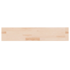 vidaXL kezeletlen tömör tölgyfa polclap 100x20x4 cm bútor