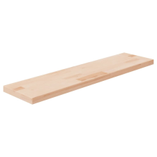 vidaXL kezeletlen tömör tölgyfa polclap 80 x 20 x 2,5 cm bútor