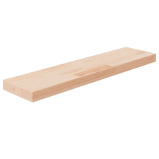 vidaXL kezeletlen tömör tölgyfa polclap 80x20x4 cm bútor