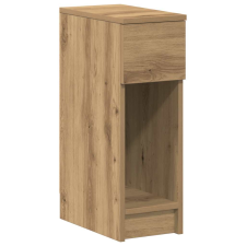 vidaXL kézműves tölgy színű éjjeliszekrény fiókkal 20 x 36 x 60 cm (858711) bútor