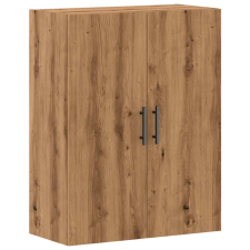 vidaXL kézműves tölgy színű fali szekrény 69,5x34x90 cm (857295) bútor