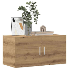 vidaXL kézműves tölgy színű szerelt fa faliszekrény 80 x 39 x 40 cm bútor