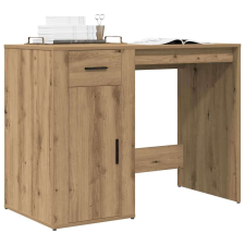 vidaXL kézműves tölgy színű szerelt fa íróasztal 100 x 49 x 75 cm íróasztal