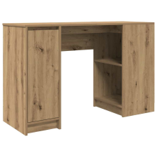 vidaXL kézműves tölgy színű szerelt fa íróasztal 120x42x76 cm (861822) íróasztal