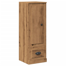 vidaXL kézműves tölgy színű szerelt fa magasszekrény 36x35,5x103,5 cm (857146) bútor