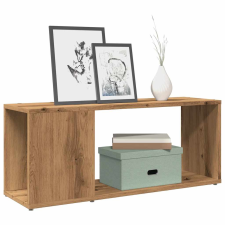 vidaXL kézműves tölgy színű szerelt fa TV-szekrény 80x24x32 cm bútor