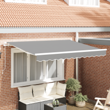 vidaXL Kihúzható Manuálisan Működő 3.5x2 cm Fém Napernyő kerti bútor