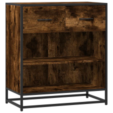 vidaXL komód füstölt tölgy 68x35x76 cm Gépelt fa (848986) bútor