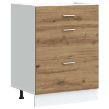 vidaXL konyhai alapszekrény Artisan Oak Engineered Wood (854258) bútor