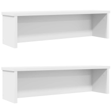 vidaXL konyhai állványok, egymásba rakható 2 db Fehér 60x15x16 cm konyhai eszköz