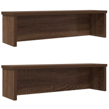 vidaXL Konyhai állványok egymásra rakható 2 db Barna tölgy 50x15x16 cm konyhai eszköz