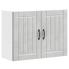 vidaXL konyhai fali szekrény Lucca betonszürke szerelt fa bútor